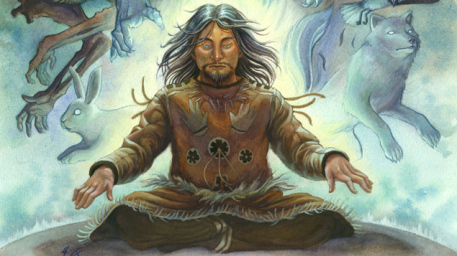 A spirit shaman