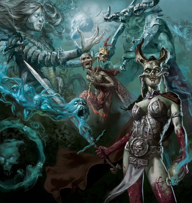 A barbarian call on the spirits, learning their harsh lessons